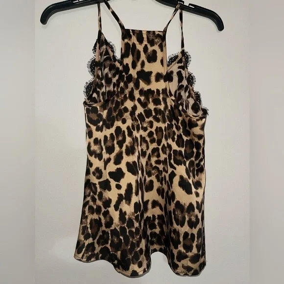 Pink Lily Cheetah Print Camisole - Picture 5 of 7